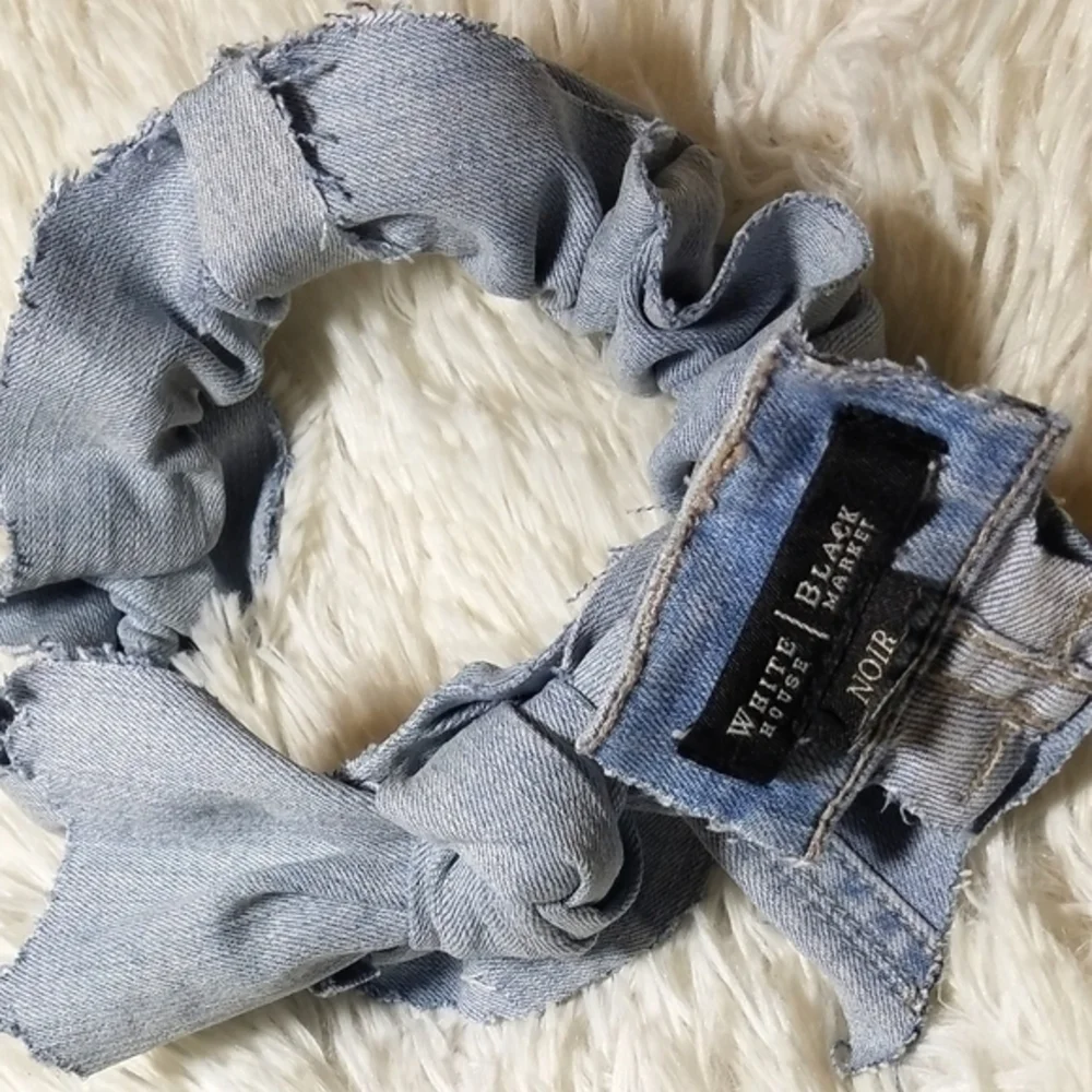 TASTY RAW EDGE DENIM HEADBANZ- 